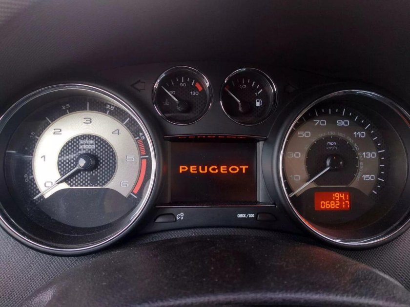 Приборка RCZ на 308