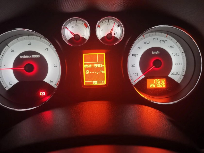 Спидометр пежо 308