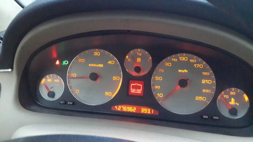 Пежо 607 приборная панель