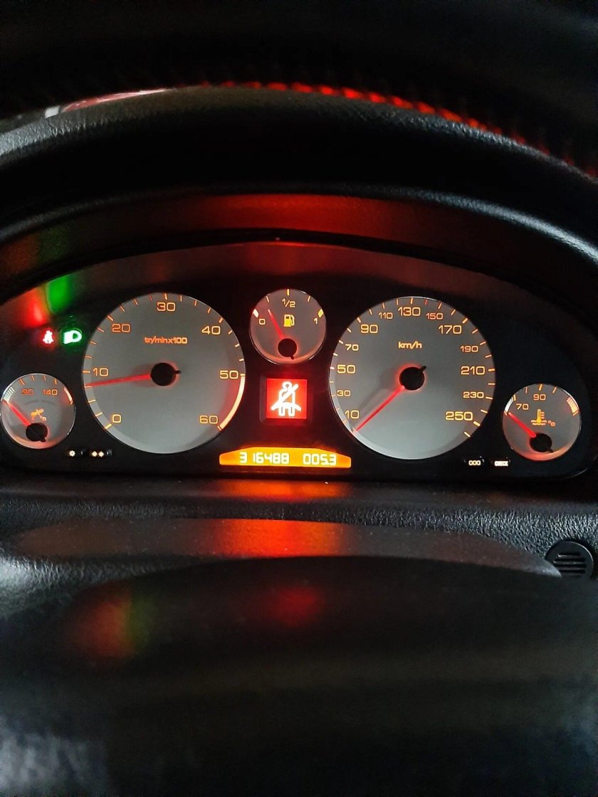 Приборка Пежо 206