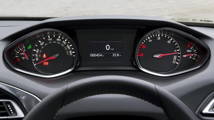 Цифровая приборная панель Пежо 308