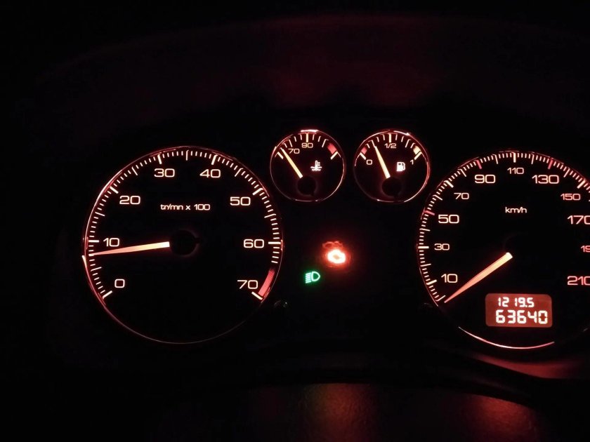 Индикатор приборов Пежо 307 ,ESP