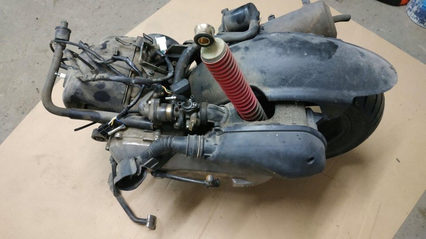 SYM Jet 4 50 двигатель