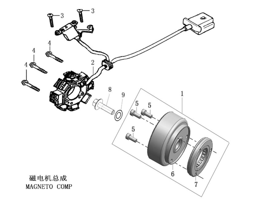 Генератор 172fmm
