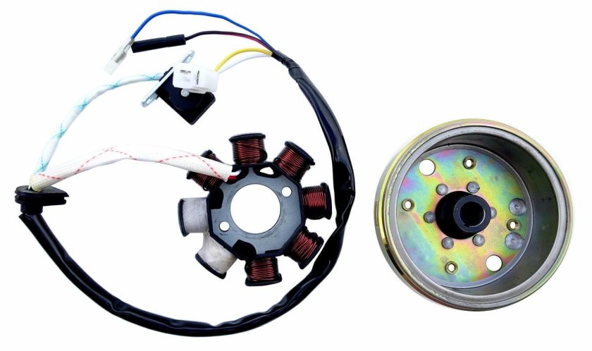 Генератор скутера 4т 139qmb