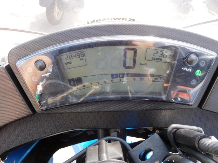 Приборка Kawasaki er6f