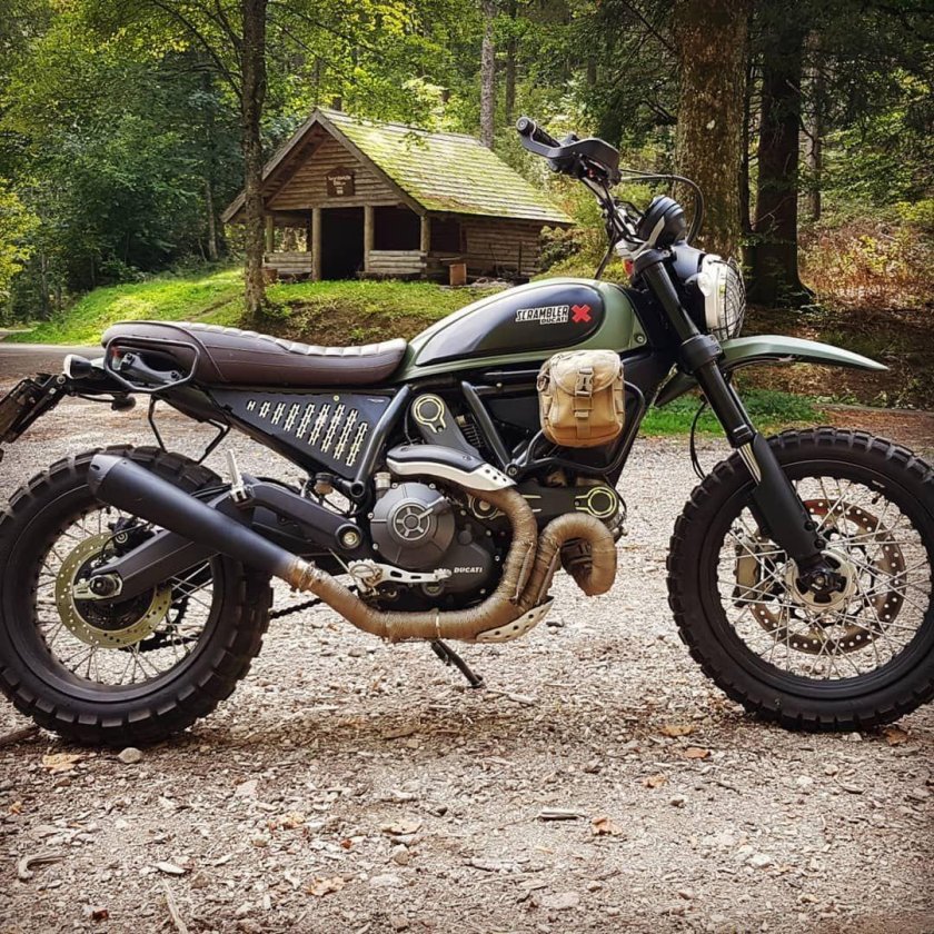 Эндуро скремблер