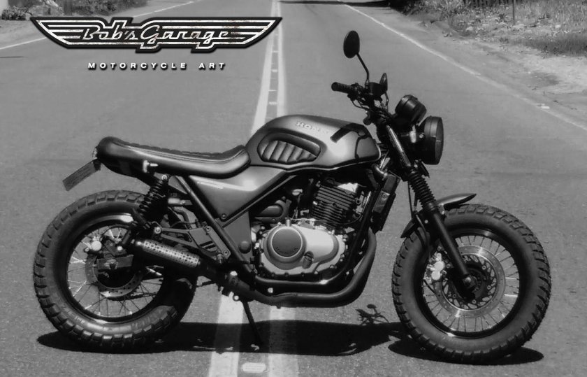 Honda vrx 400 cafe racer