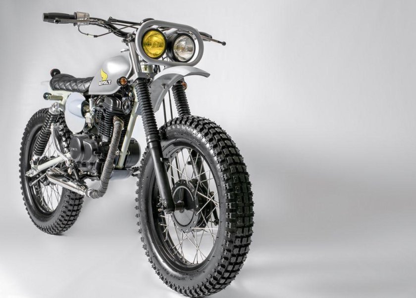 Мопед Scrambler