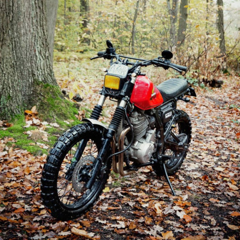 Honda nx650 Dominator Custom