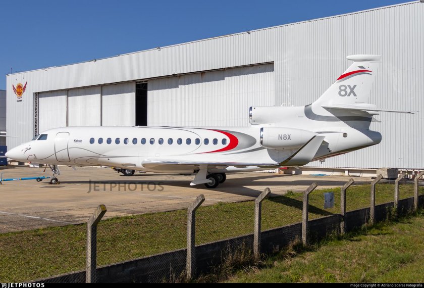 Dassault falcon 8 x