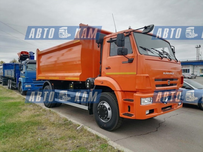Новый камаз самосвал