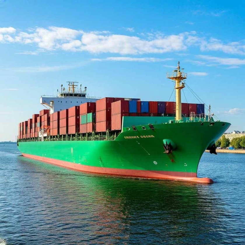 Контейнеровоз морской