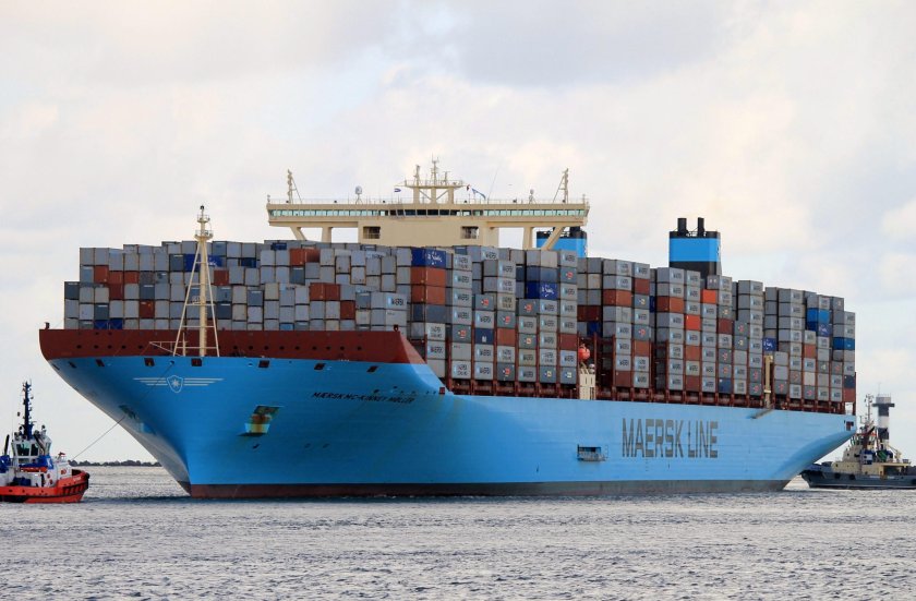 Maersk контейнеровоз самый большой