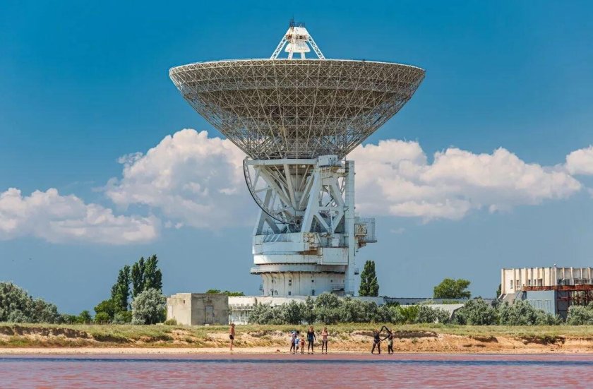 Радиотелескоп РТ-70 В Евпатории
