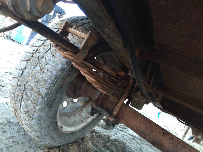 Рессора прицеп ГАЗ 704