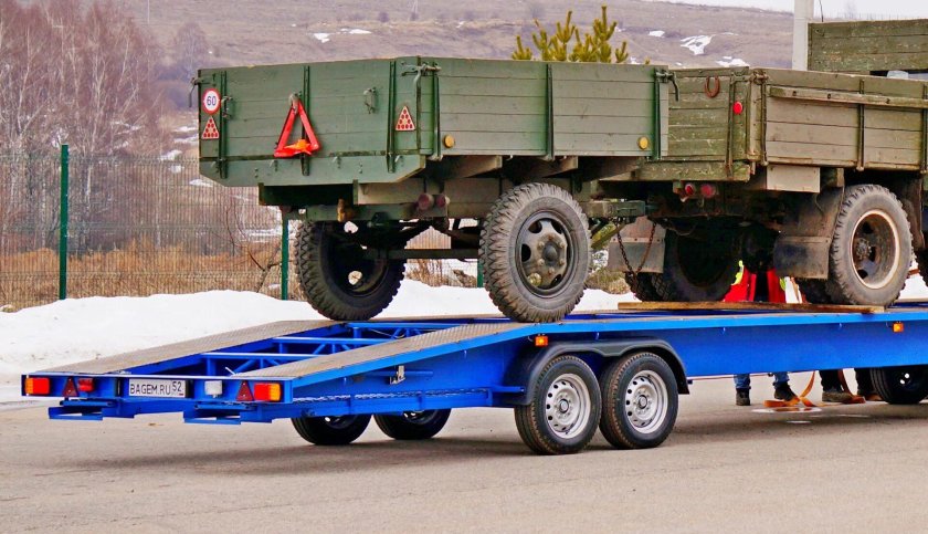 Прицеп для грузового автомобиля