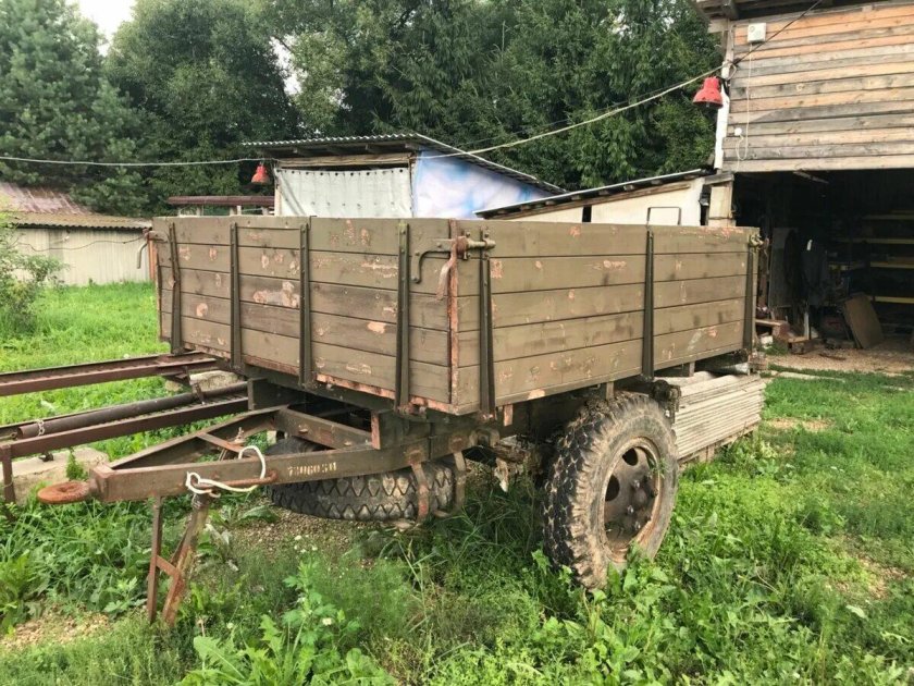 ГАЗ 3307 С прицепом