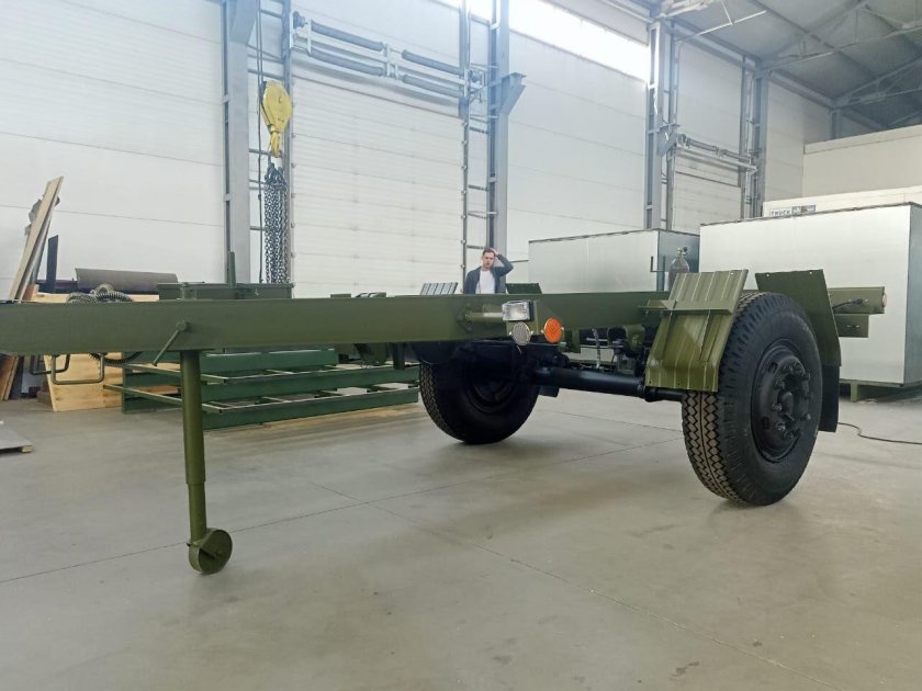 Полуприцеп и прицеп роспуск