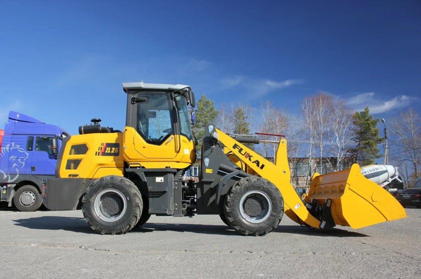 Фронтальный погрузчик fukai