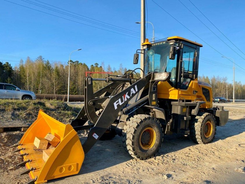 Фронтальный погрузчик Фукай