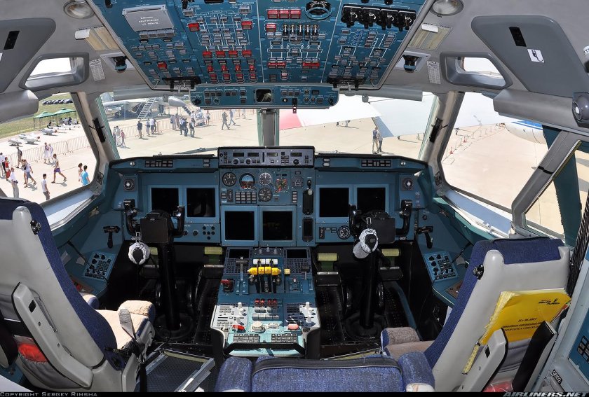 Кабина ил 96 300