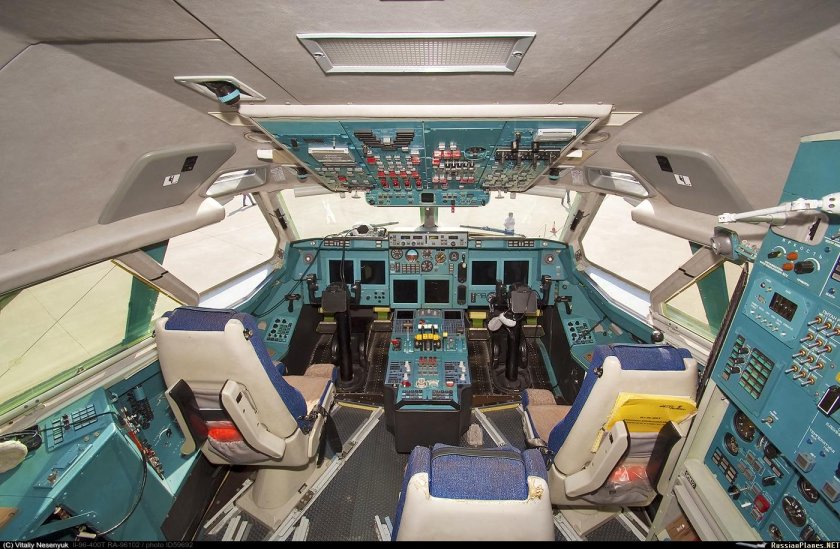 Кабина ил 96