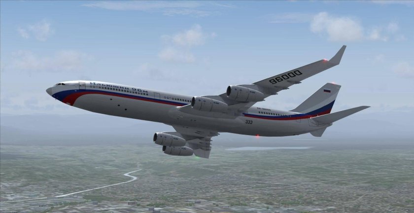 Ил-96 пассажирский самолёт