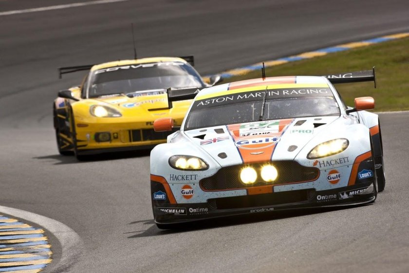 Картинка Aston Martin Vantage le mans HD 1080