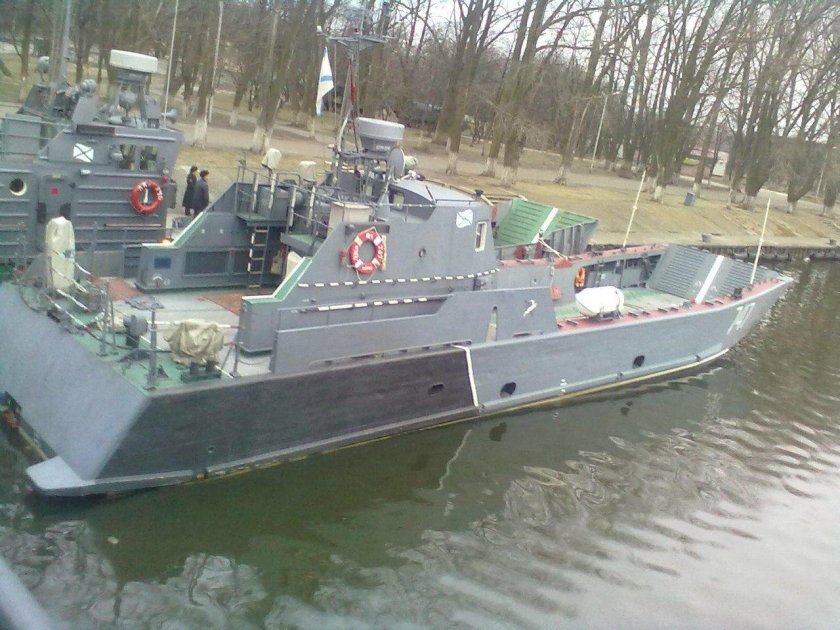 Десантные катера проекта 11770