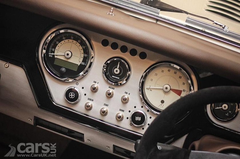 Морган приборная панель