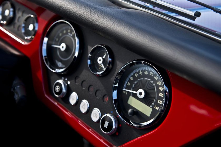 Морган приборная панель