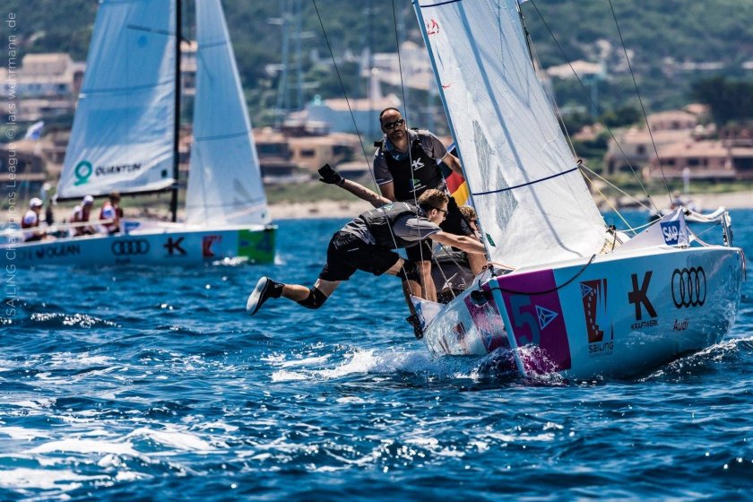 Парусная яхта голландец