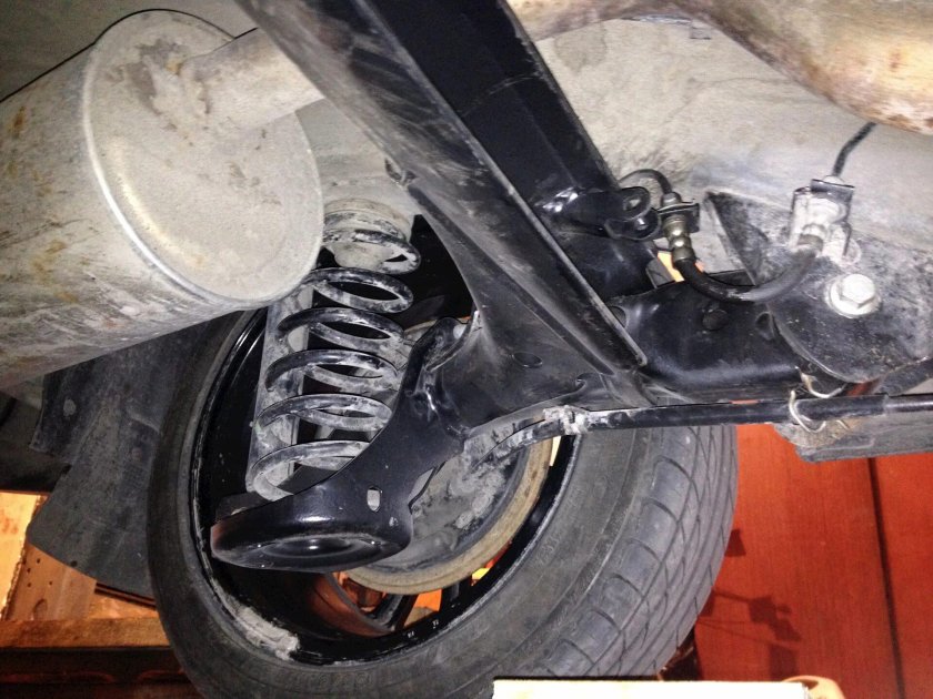 Задняя подвеска Volkswagen Polo