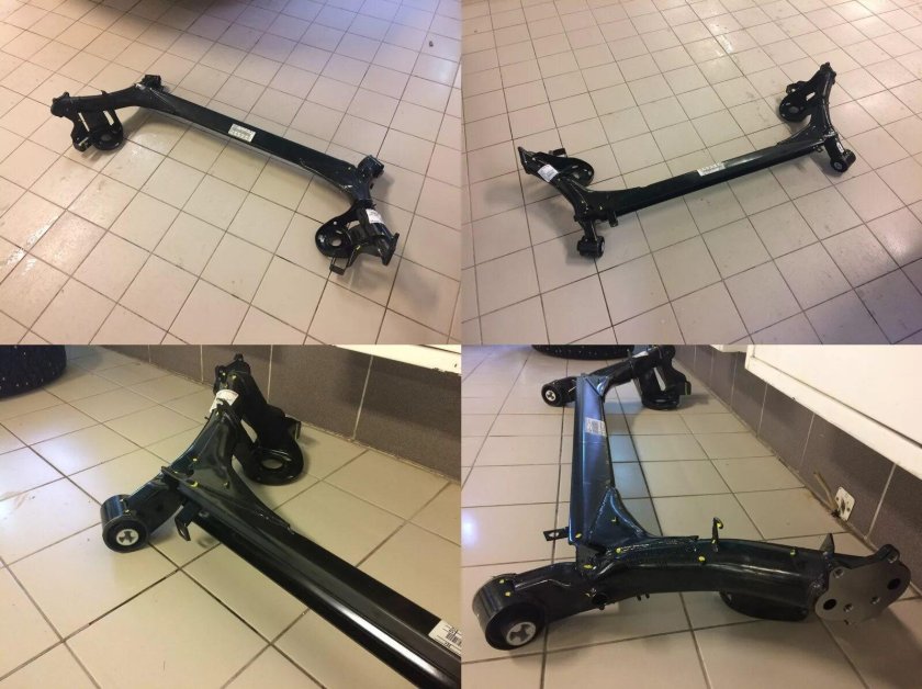 Volkswagen Polo седан задняя балка