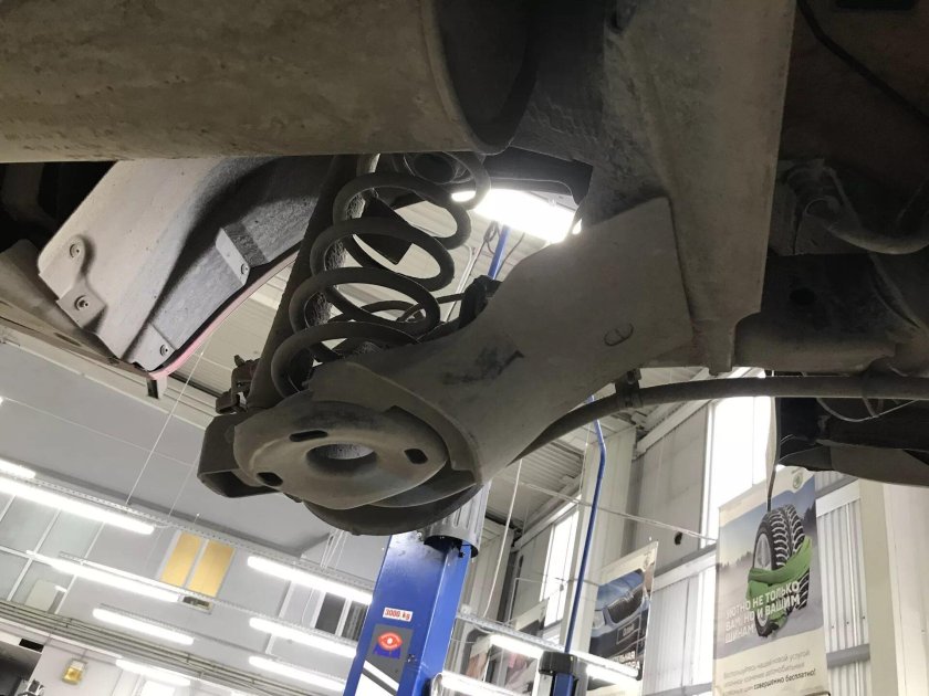 Задние пружины Шкода Рапид