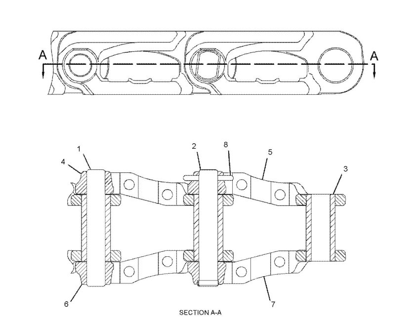 Втулка гусеницы 24-22-3