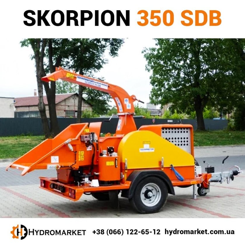 Дробилка барабанная Skorpion 350 SDB