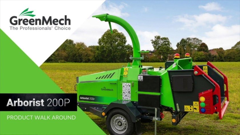 Дробилка древесины Greenmech