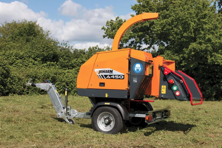 Прицеп дробилка