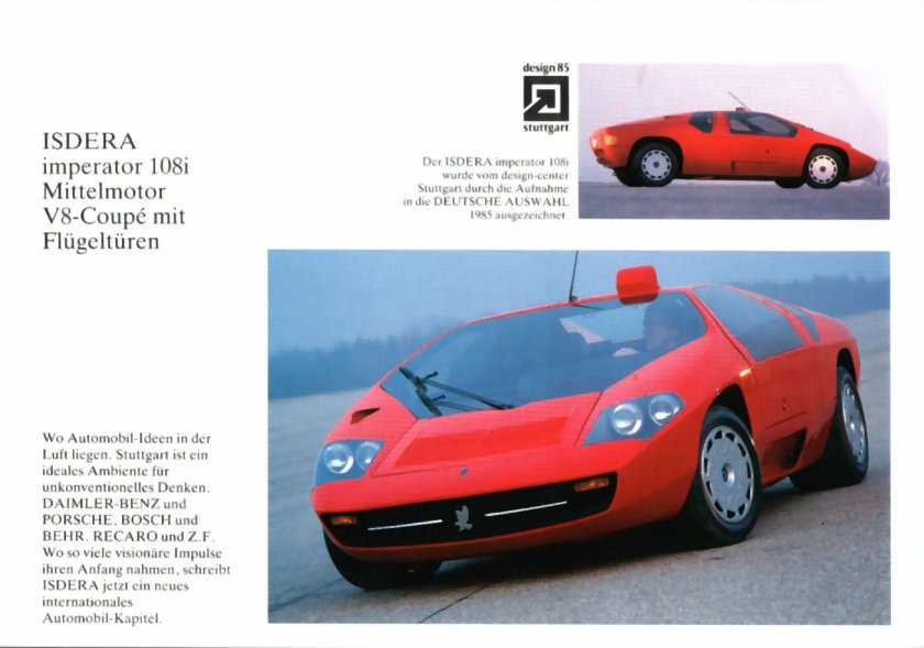 Isdera Imperator 108i Turbo