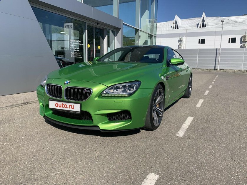 Bmw m6 green