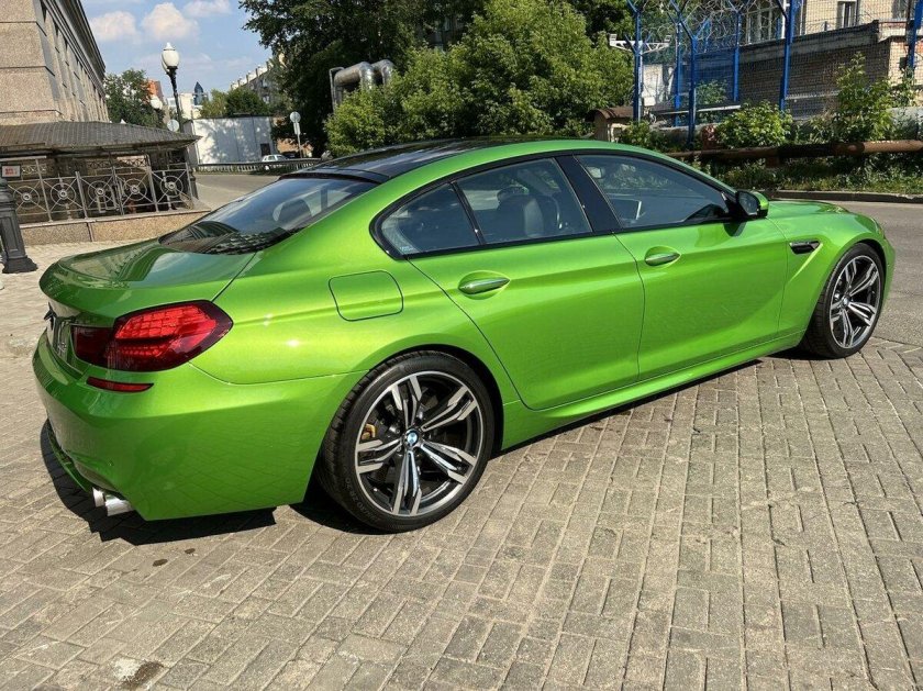 Bmw m6 green