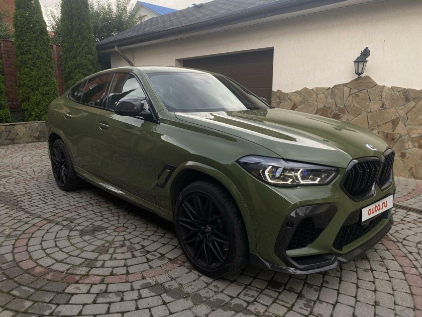 BMW x6m Urban Green