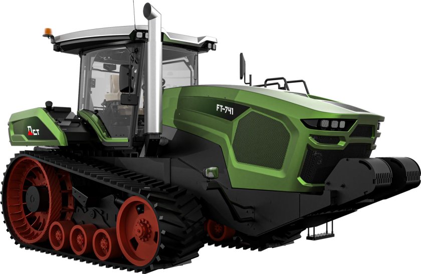 Новый сельскохозяйственный трактор