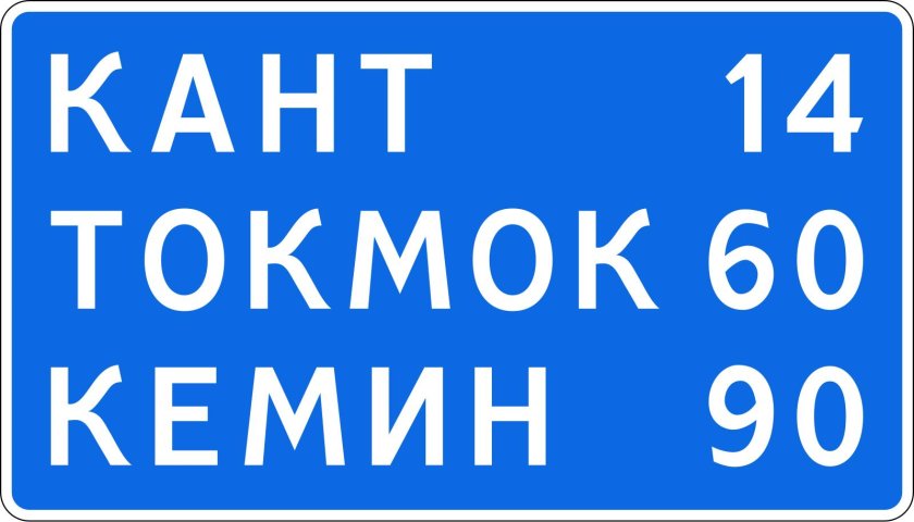 Знак 6.12