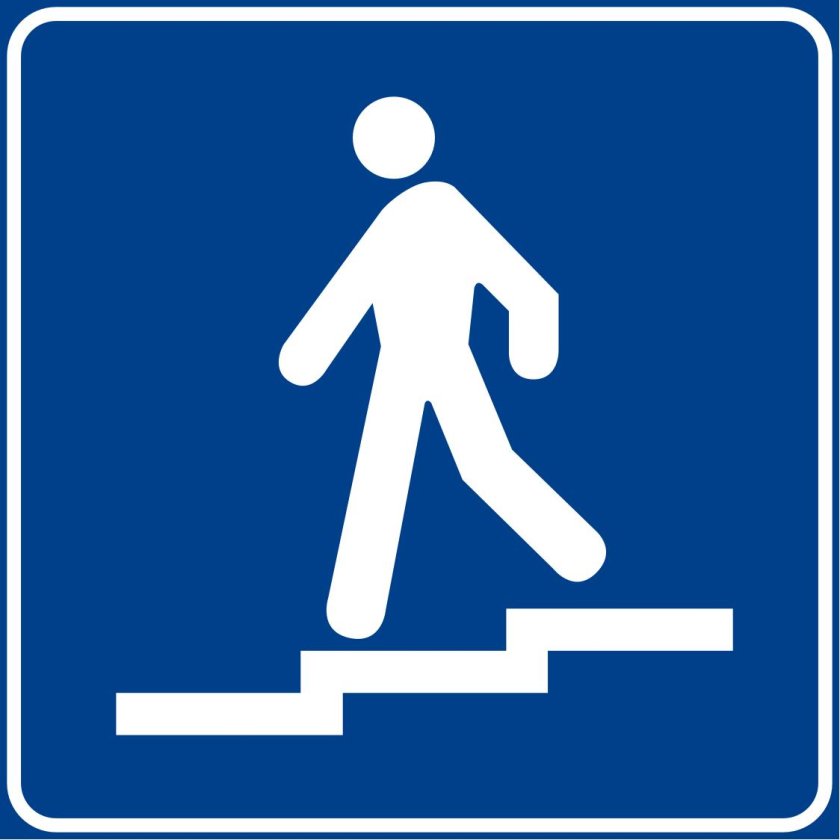 Пешеходные знаки