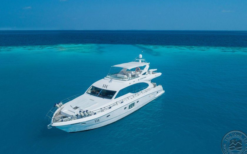 Яхта Вальдорф Астория Мальдивы