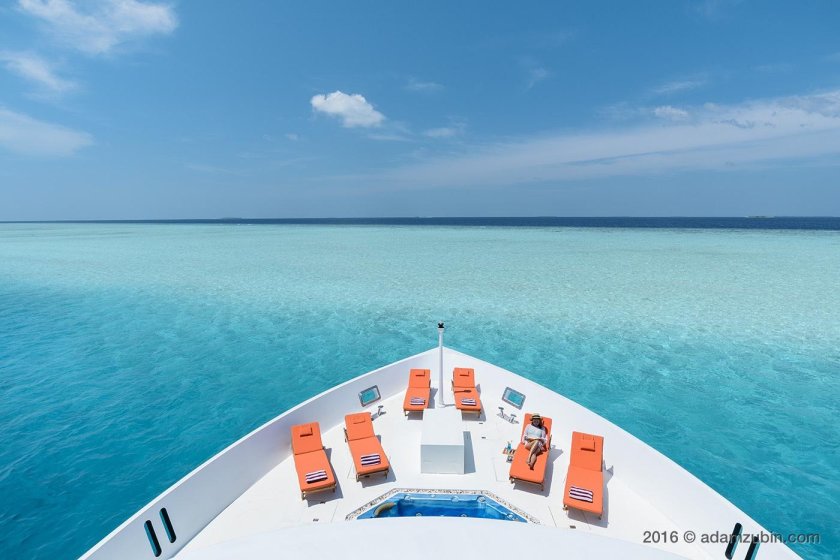 Мальдивы яхта Sunseeker
