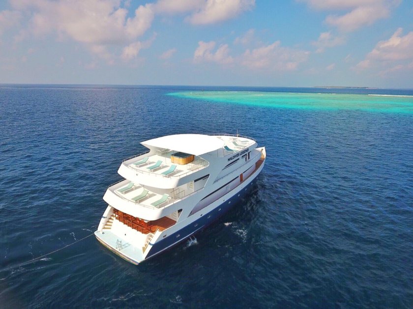 Мальдивиана яхта Мальдивы